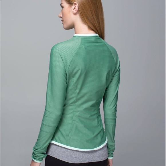 Lululemon Find Your Bliss Jacket size 6 green multicolor - Picture 4 of 7